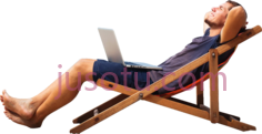 人坐椅子,家具 PNG