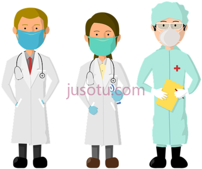 医生,doctor frontliner cartoon PNG