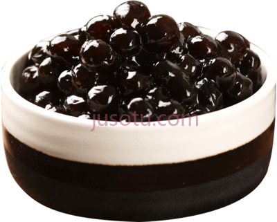 珍珠,pearl milk tea powder round boiled tapioca PNG