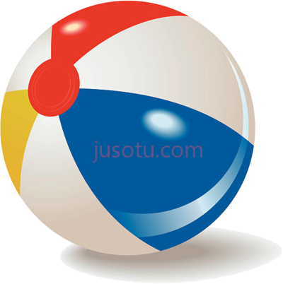 沙滩球,beach ball best on cartoon PNG