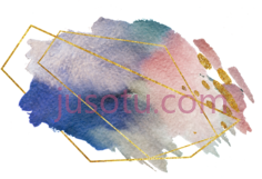 金色水彩,金线 PNG