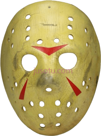 面具,jason mask friday 13th PNG