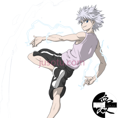 全职猎人,killua full body hunter x PNG