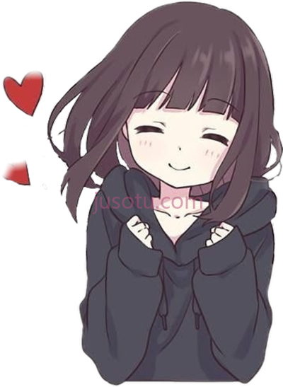 卡瓦伊可爱少女,kawaii anime cute girly PNG