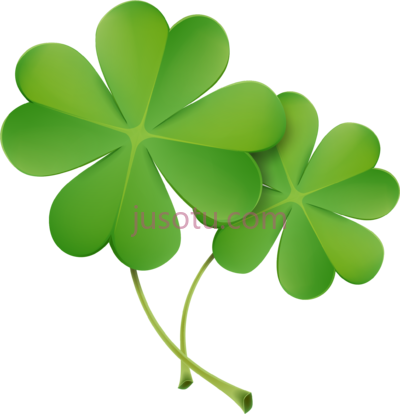 四叶草,four leaf clover icon PNG