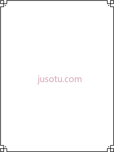 黑白边框,black border white frame PNG
