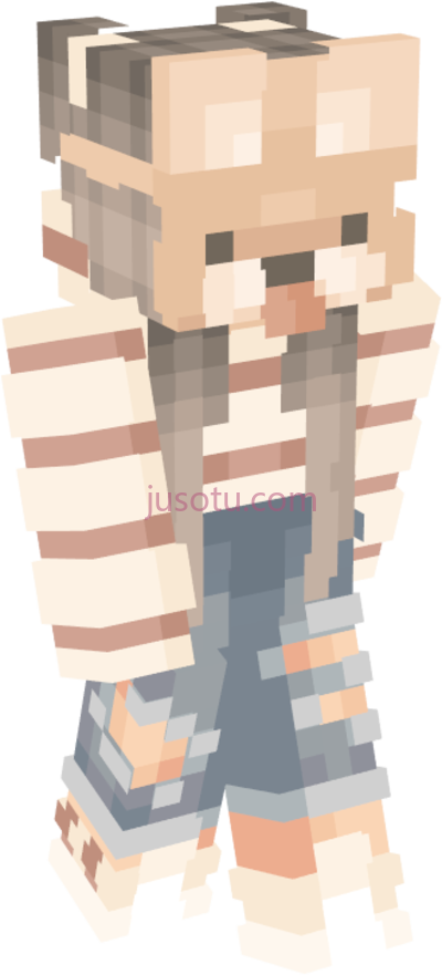 我的世界,minecraft skin kawaii PNG