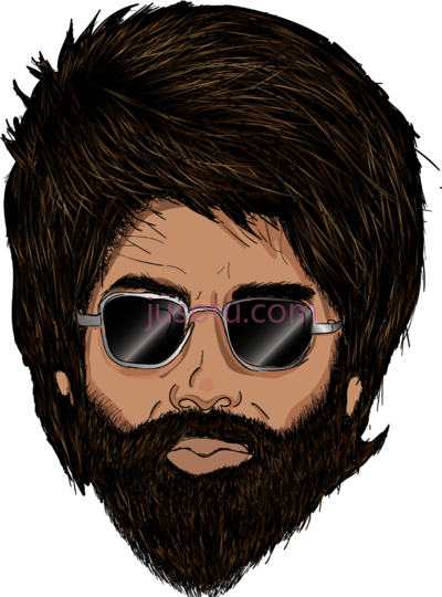 卡通胡子,kabir singh PNG