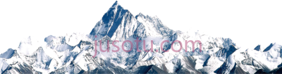 雪山,snow mountain PNG