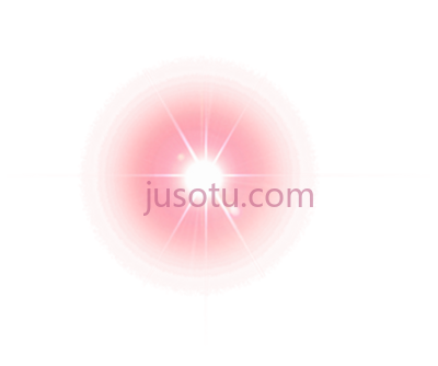 红色透镜光斑,red lens flare PNG