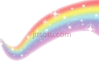 彩虹,pastel rainbow PNG