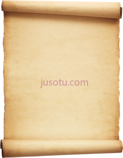 卷轴旧信,scroll old letter PNG