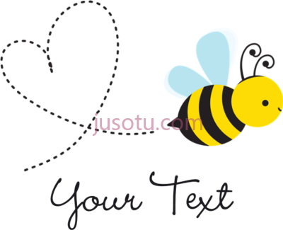 可爱蜜蜂,cute bee PNG