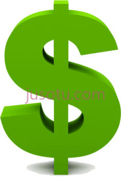 美元符号,dollar sign PNG