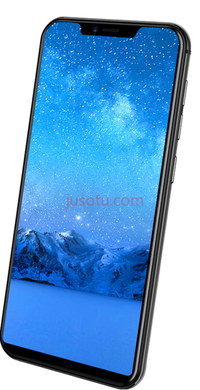 手机,notch display mobile phone PNG