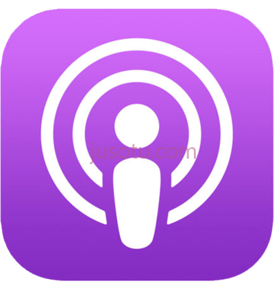 苹果播客,apple podcast logo PNG