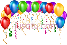 生日快乐气球PNG