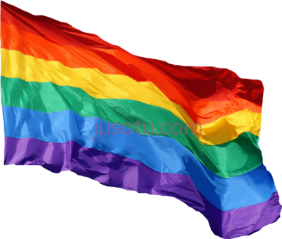 彩虹旗,rainbow flag pride PNG