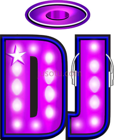 唱片骑师标志,dj logo PNG