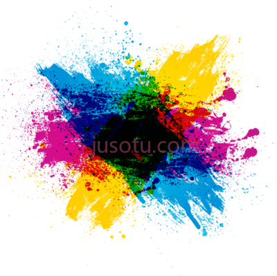 水彩飞溅,water color splash PNG