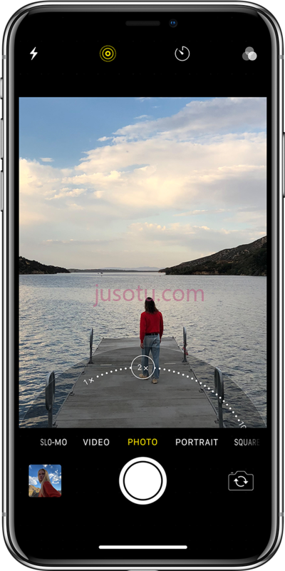 苹果手机摄像头界面,iphone x camera ui PNG
