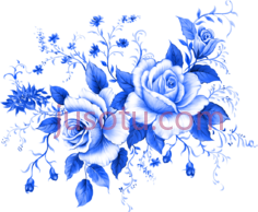 蓝玫瑰PNG
