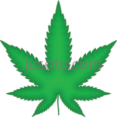 绿叶大麻PNG
