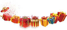节日礼品盒PNG