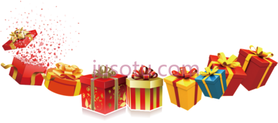 节日礼品盒,holiday gift box PNG