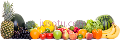 果蔬,fruits and vegetables border PNG