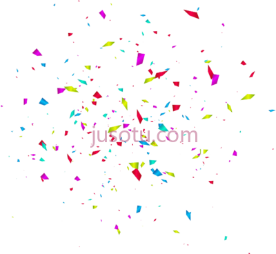 派对五彩纸屑,party confetti PNG