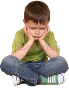 悲伤孩子PNG
