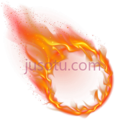 火球火焰环PNG
