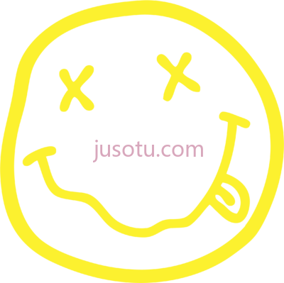 笑脸,nirvana smiley face poster PNG