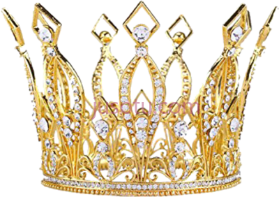 公主金王冠,gold princess crown PNG