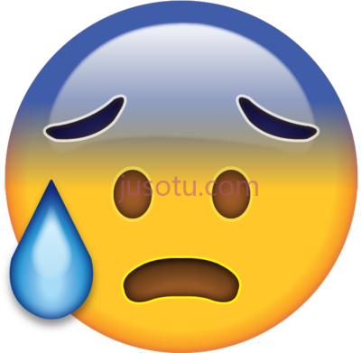 恐惧,scared emoji PNG