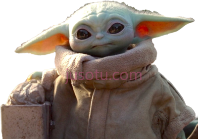 星球大战,star wars cute baby yoda PNG