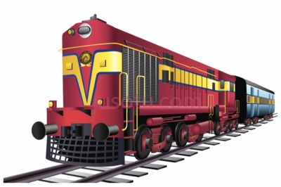 铁路列车,indian railway train PNG