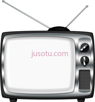 旧电视,old tv PNG