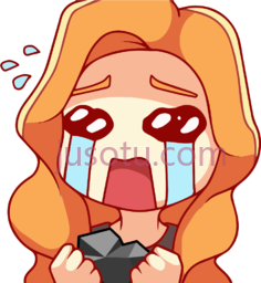 哭可爱不和谐情绪,twitch PNG