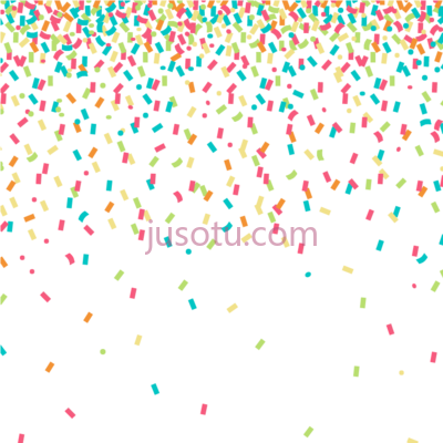 五彩纸屑,confetti birthday PNG