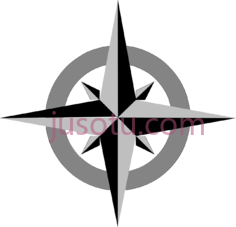 罗盘,compass rose PNG