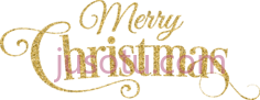 金色圣诞快乐PNG