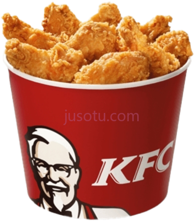 肯德基鸡桶,kfc chicken bucket PNG