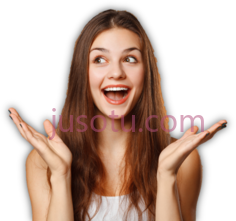 惊喜快乐女人PNG