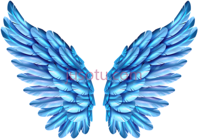 彩色天使翅膀,colorful angel wings PNG