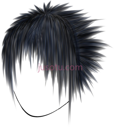 头发,emo hair PNG