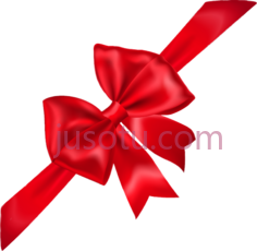 蝴蝶结礼品丝带PNG