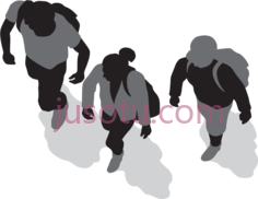 行走人,商业 PNG