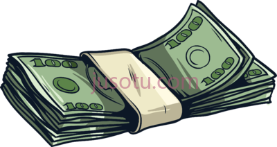 钱堆漫画,11 money stack cartoon PNG